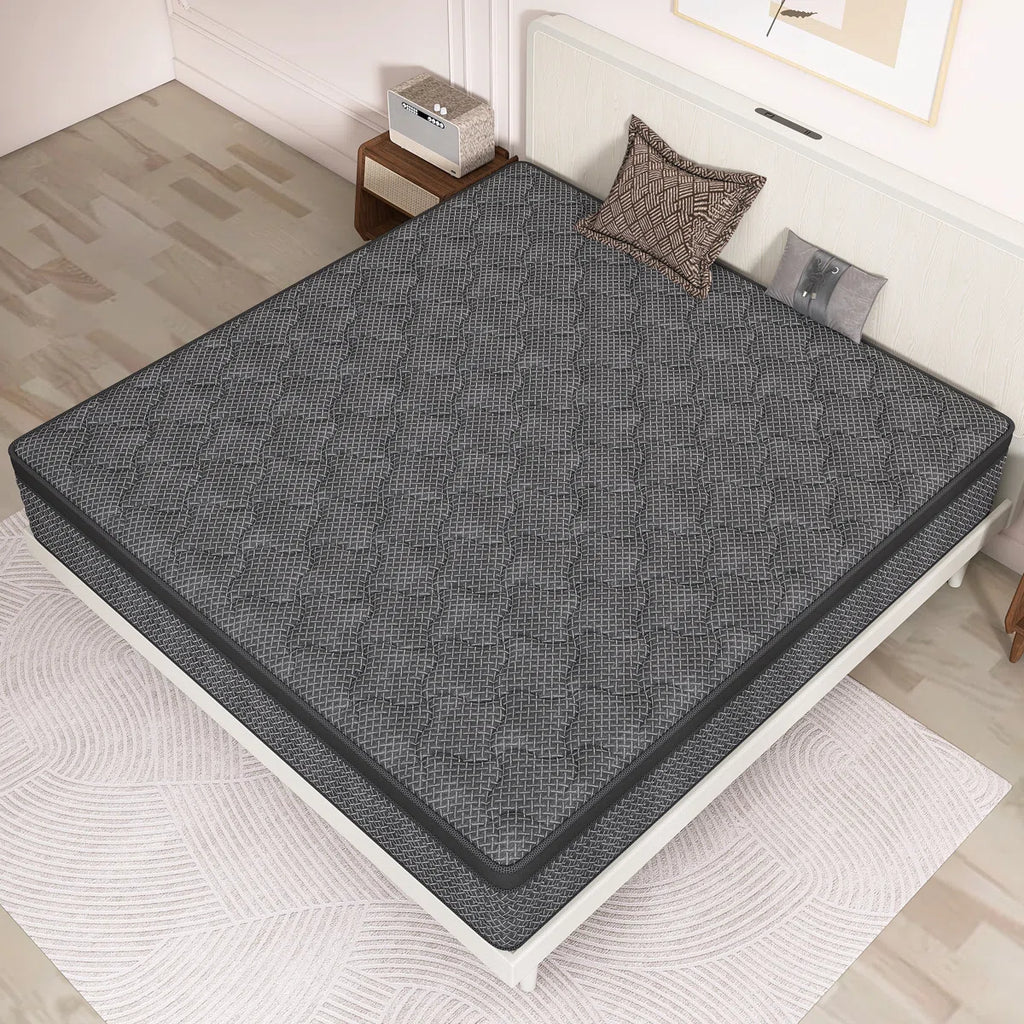8''/12''/14'' Medium Firm Hybrid Mattress With Breathable And Cooling Foam