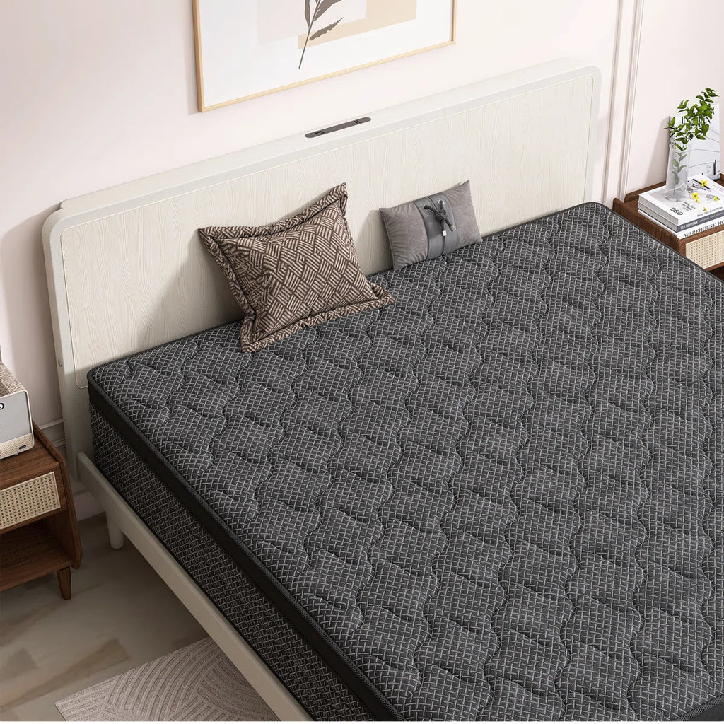 8''/12''/14'' Medium Firm Hybrid Mattress With Breathable And Cooling Foam